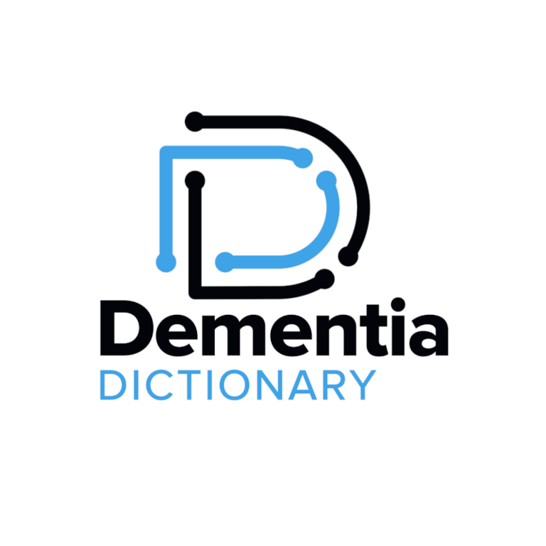 An image of the Dementia Dictionary logo