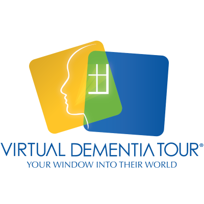 An image of the Virtual Dementia Tour logo