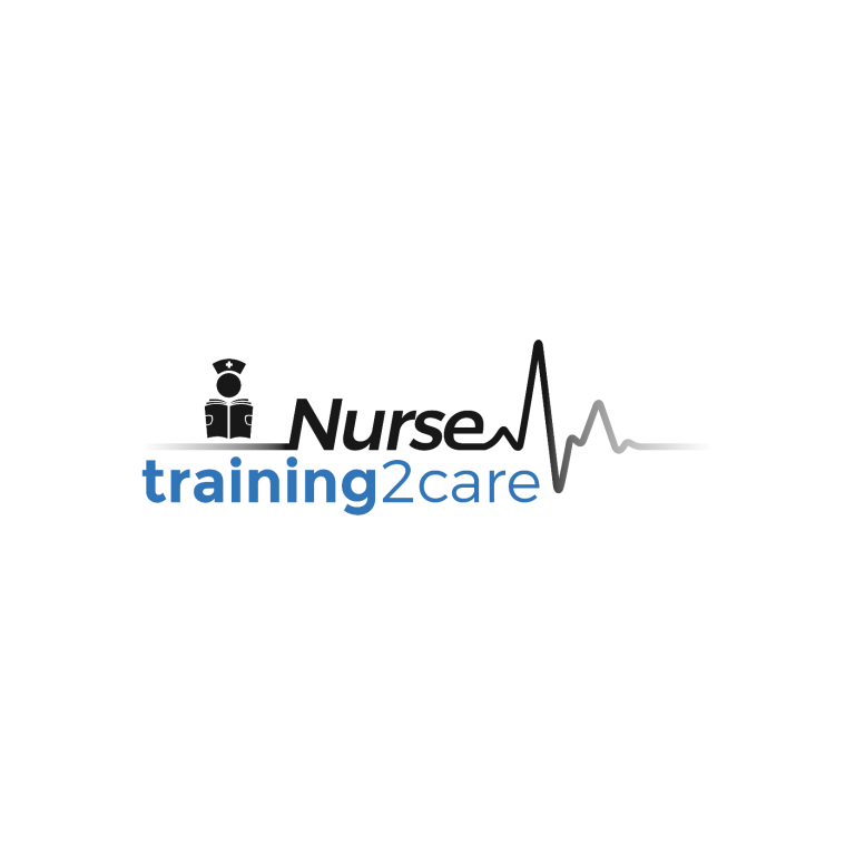 An image of the nurse Training2Care logo